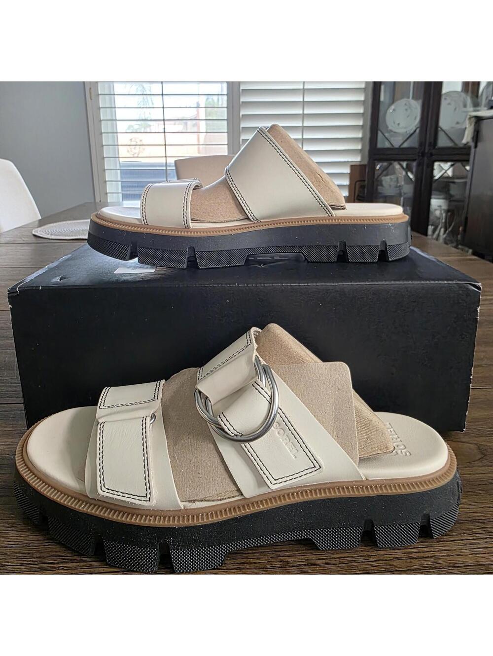 Sorel Women's Rein CB Slide Sandal Women's Size 9 NIB - Picture 5 of 12